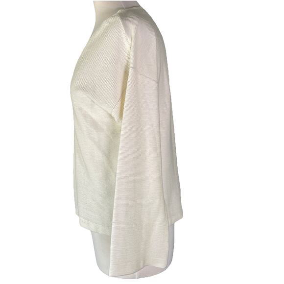 Madewell Bartlett V Neck Ribbed Light Sweater XSmall - Picture 4 of 5